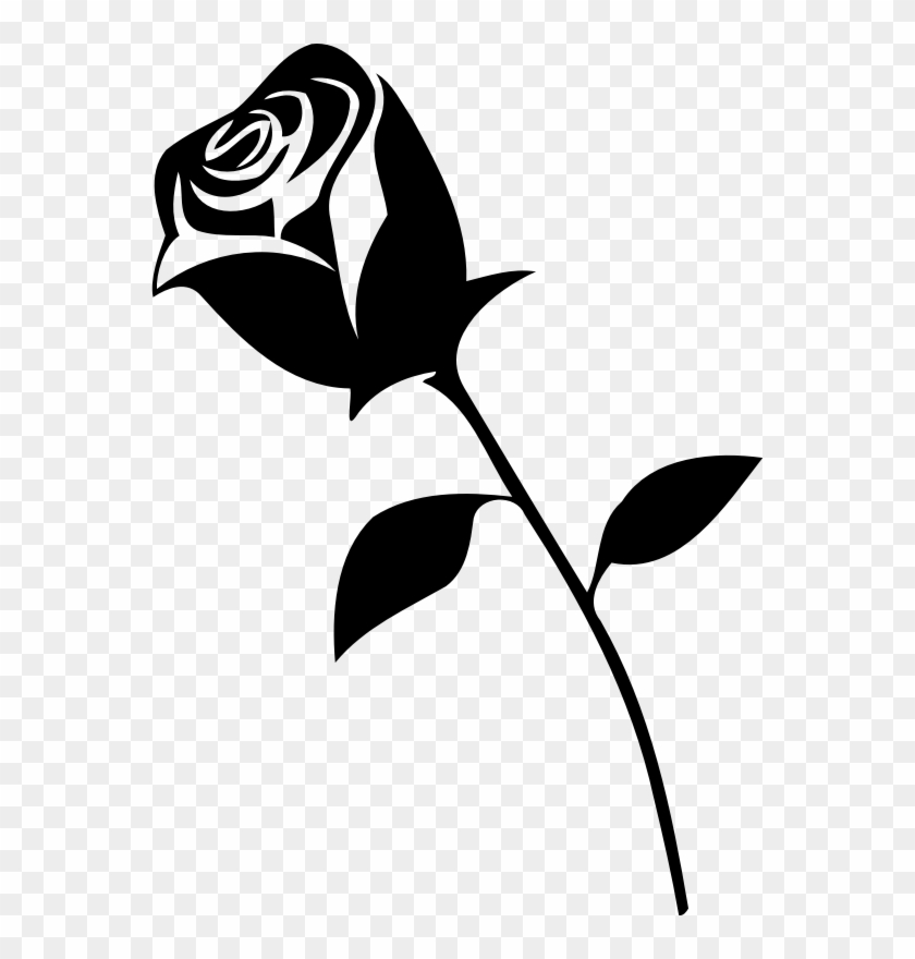 Medium Image - Rose Bud Clip Art #1052522