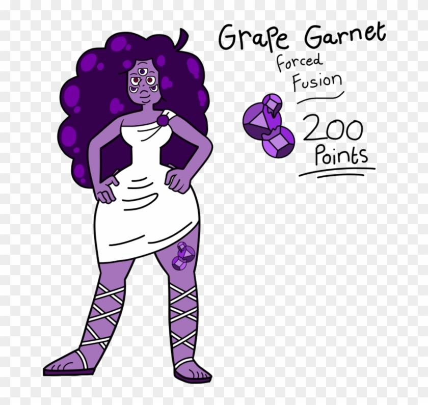 Roman Grape Garnet - Cartoon #1052530
