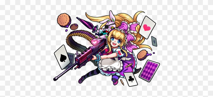 Alice In Wonderland - Monster Strike - Hippare Monster Strike #1052639