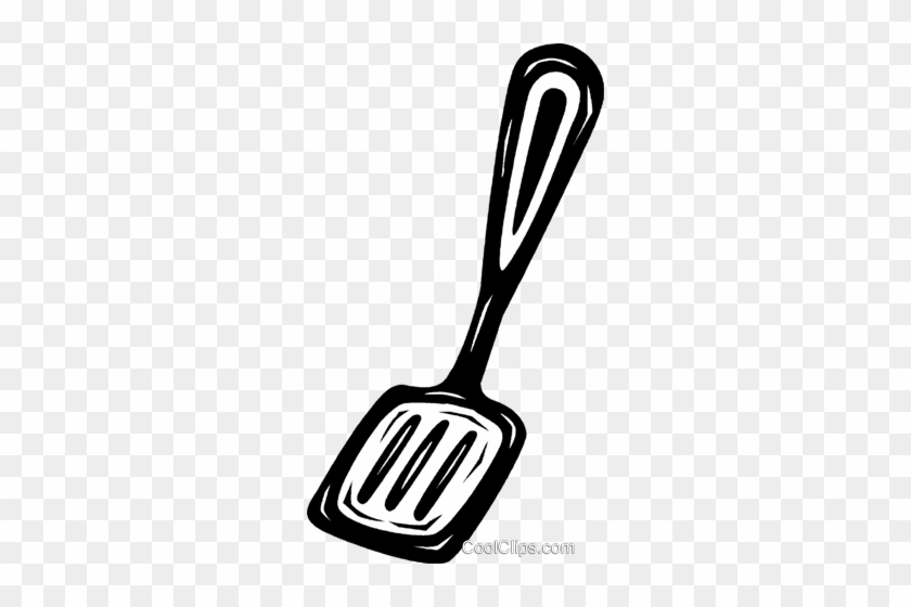 Spatula Royalty Free Vector Clip Art Illustration - Spatula Royalty Free Vector Clip Art Illustration #1052677