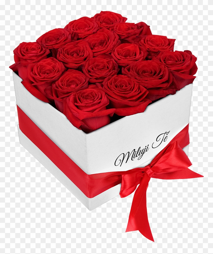 White Box Of Red Roses I Love You - Rosas Para El 14 De Febrero #1052712