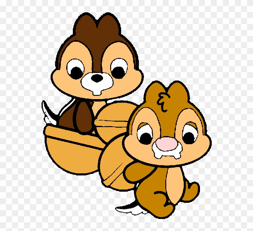 Chipmunk Clipart - Chip Y Dale Tsum Tsum #1052854