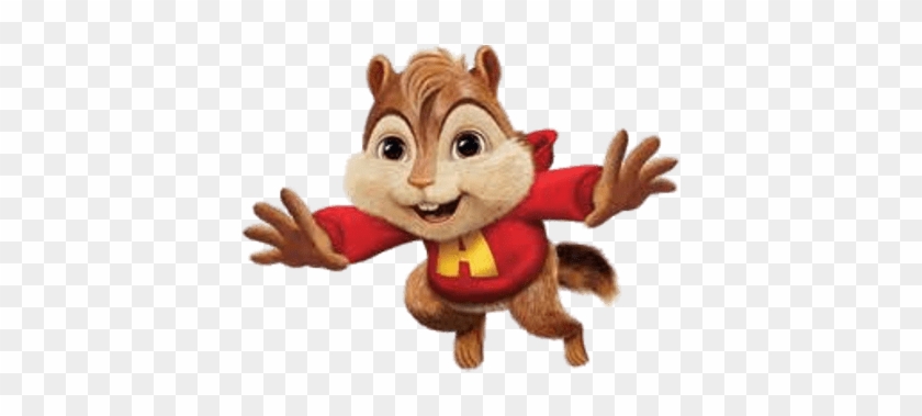 Alvin And The Chipmunks Flying Through The Air - Alvin Png #1052868