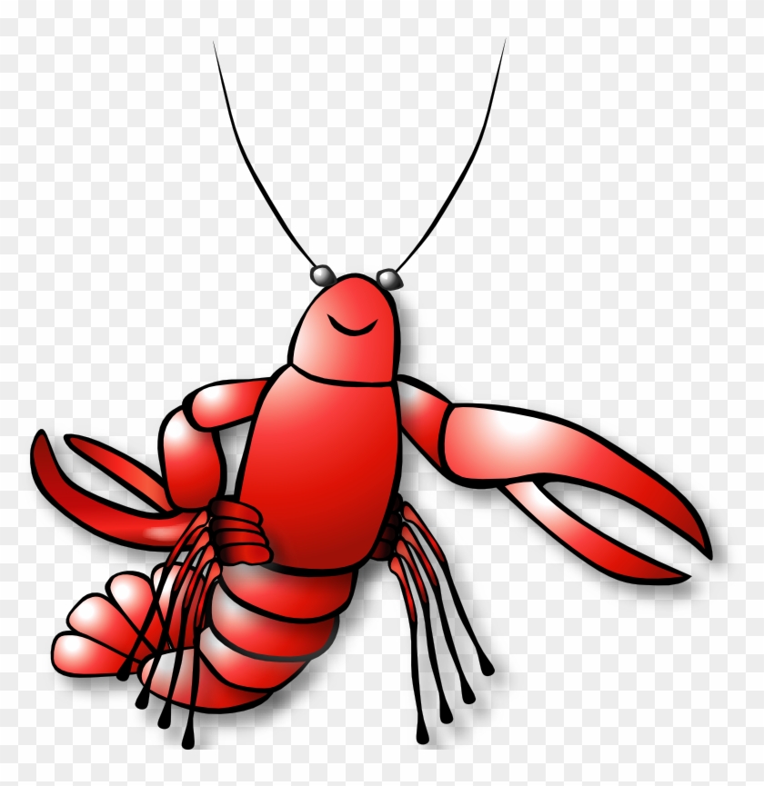 Homard Image Réduite [crawfish1 Ganson - Lobster Clipart #1052932