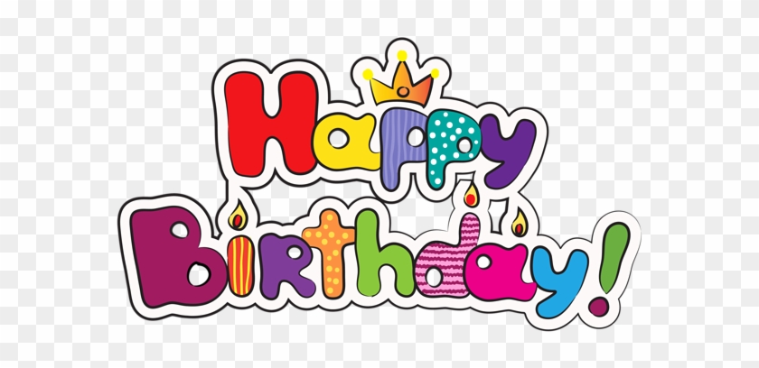 Colorful Happy Birthday Png Clipart Image - Vector Happy Birthday Png #1052942