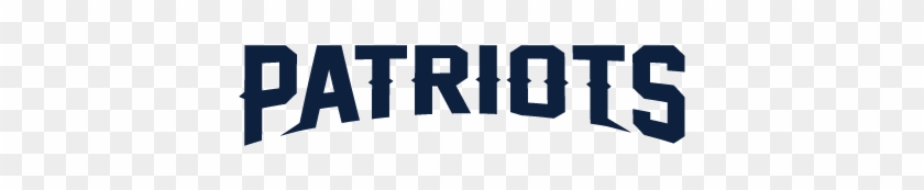 New England Patriots Wordmark Vector - Majestætiske Grundlæggende Fan Skjorte - Nfl New England #1052993