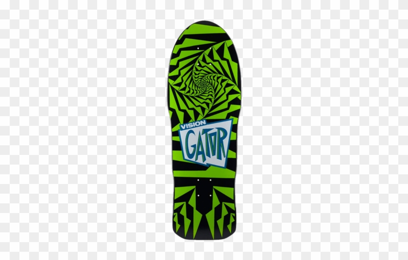 Vision Gator 2 Classic Reissue Old School Deck - Vision Gator Skateboard Deck #1053033