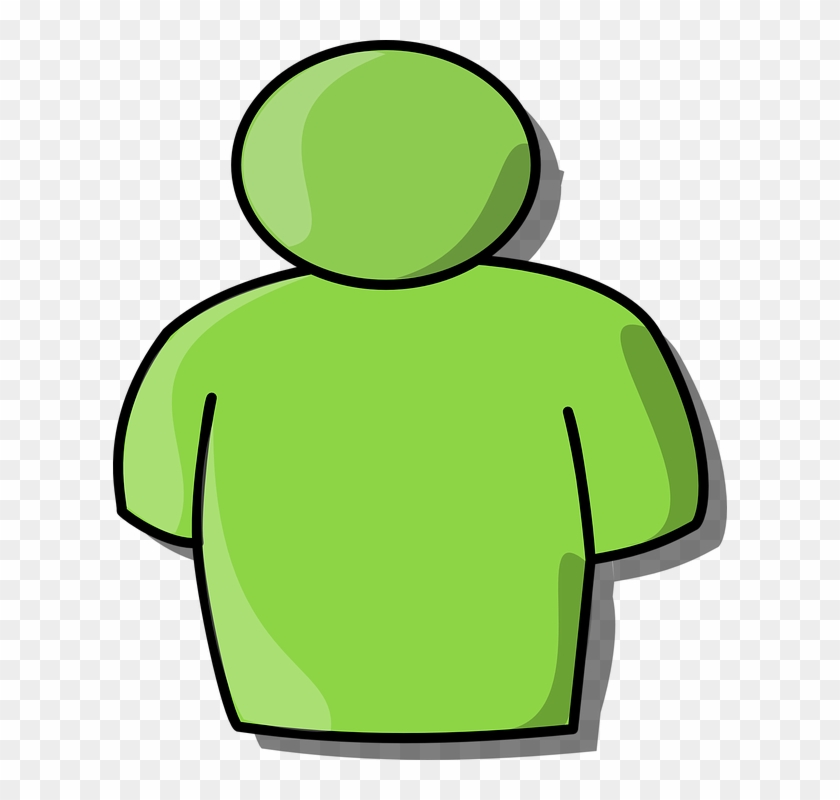 Human Clipart Green - Person Clipart #1053067
