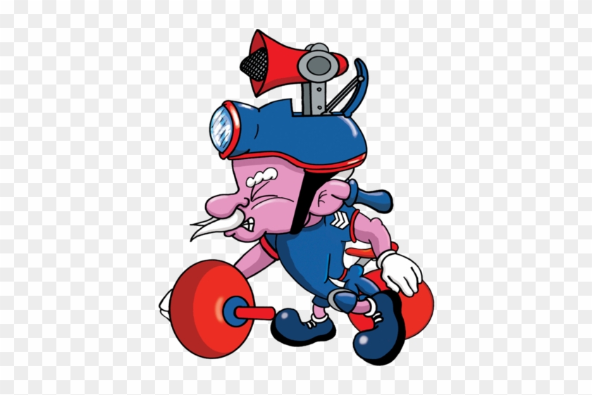 Flip-top The Police Bicycle - Cartoon #1053073