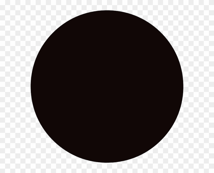 Black Dot Clip Art At Clker - Full Moon In Calendar #1053092