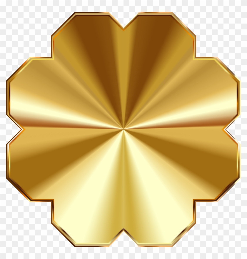 This Free Icons Png Design Of Gold Plaque No Background - Gold With No Background #1053197