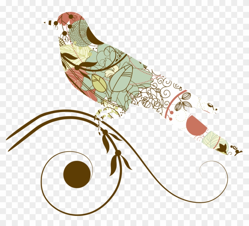 Bird Swirl - - Vector Graphics #1053567