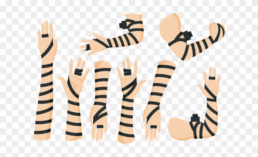 Black Leather Tefillin Hands - Tefillin Clipart Free #1053570