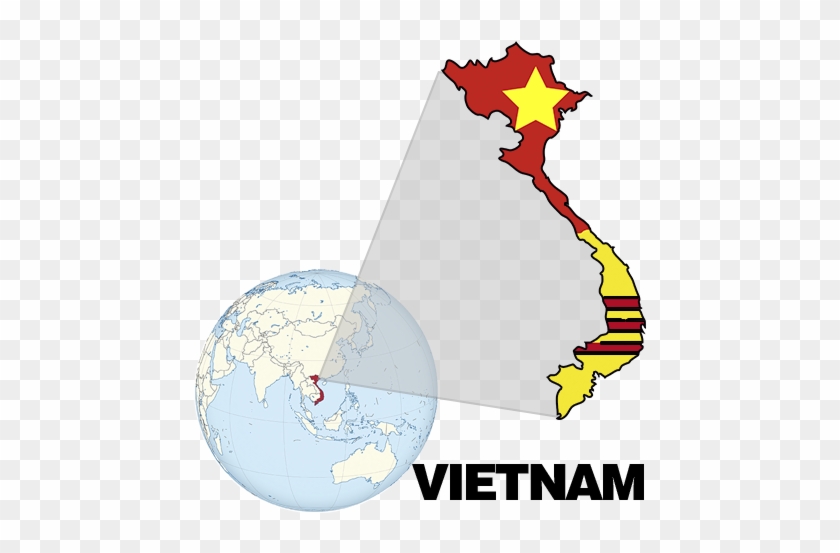 Vietnam - North And South Vietnam Flags #1053579