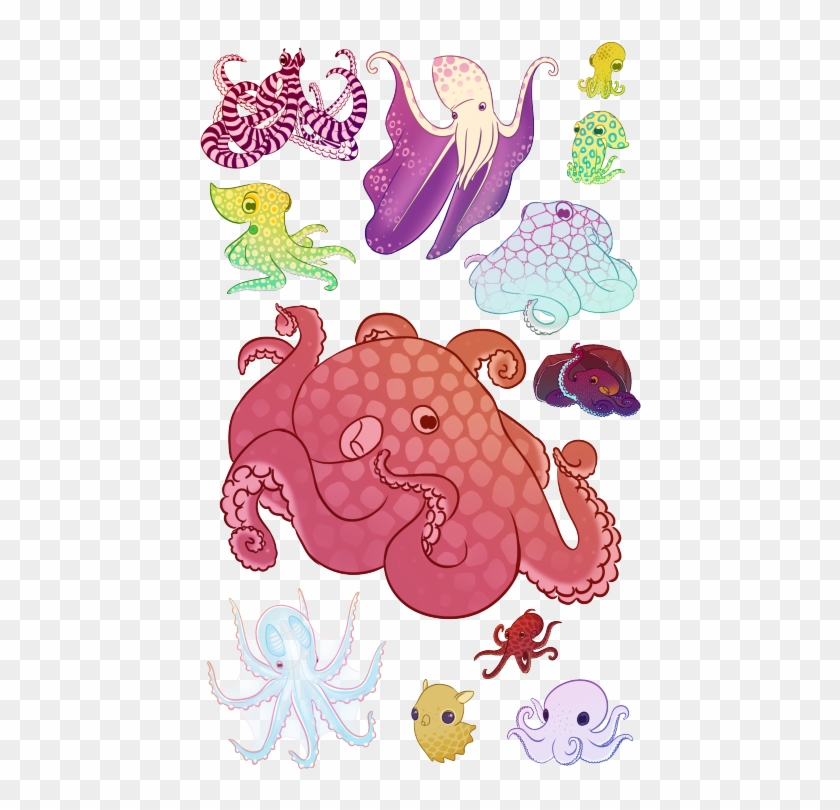Free Octopus Fish Silhouette Clipart - Octopus #1053741