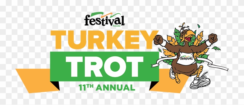 Festival Foods Turkey Trot Logo - La Crosse Turkey Trot #1053750