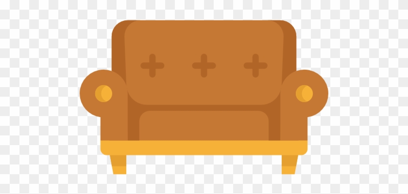Upholstery Cleaning - Sofa Flat Design Png #1053770