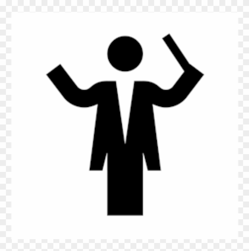 Conductor Computer Icons Orchestra Choir Clip Art - Conductor #1053798
