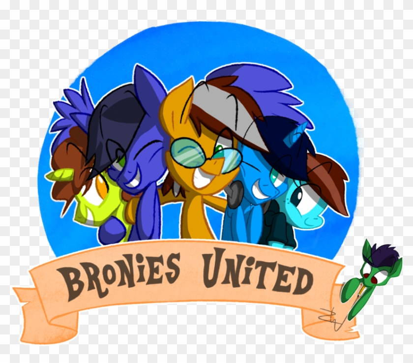 Bronies United Logo By Animation100 - Cartoon #1053805
