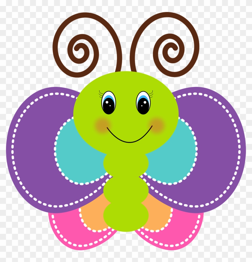 Butterfly - Cute Butterfly Clip Art #1053807