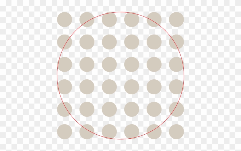 Create A Grid Of Dots - Polka Dot #1054028