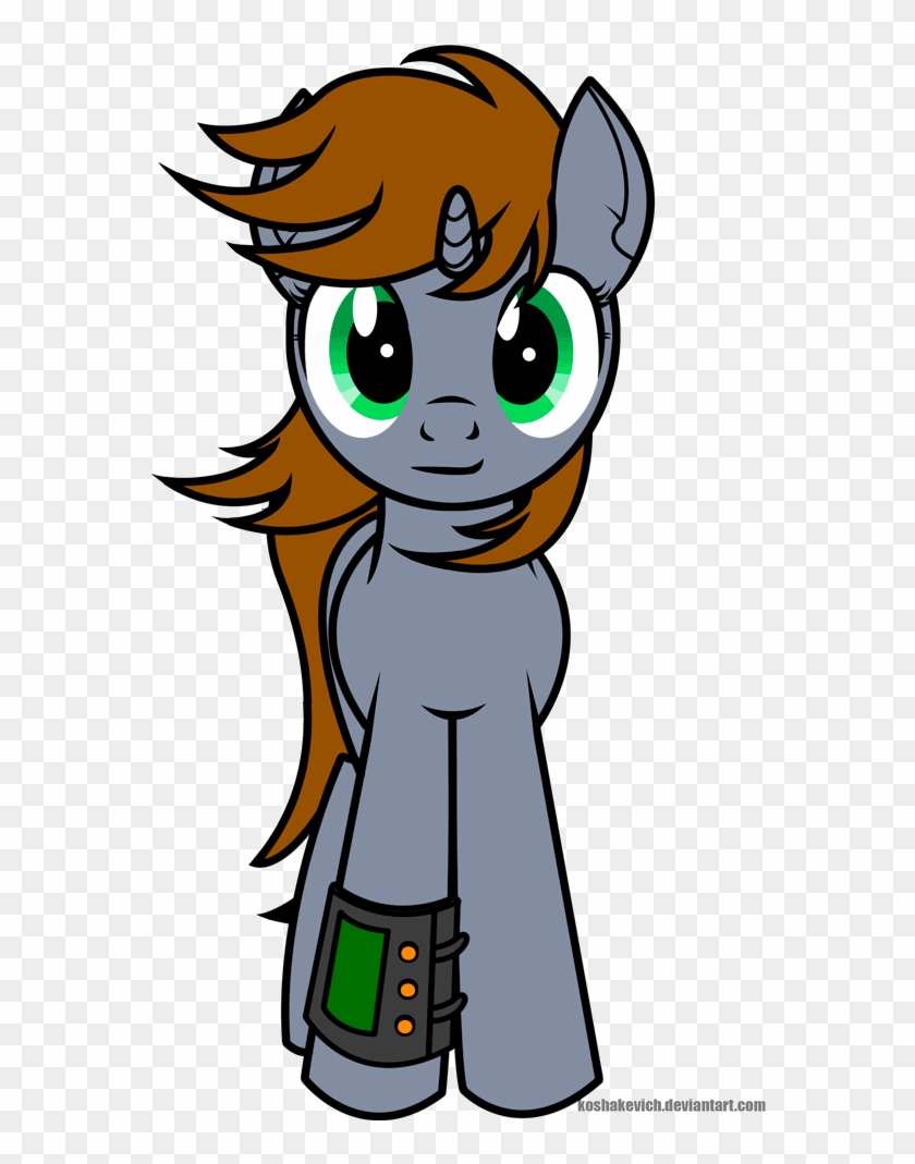 [foe] Littlepip Animation By Koshakevich - Mlp Little Pip Gif #1054066