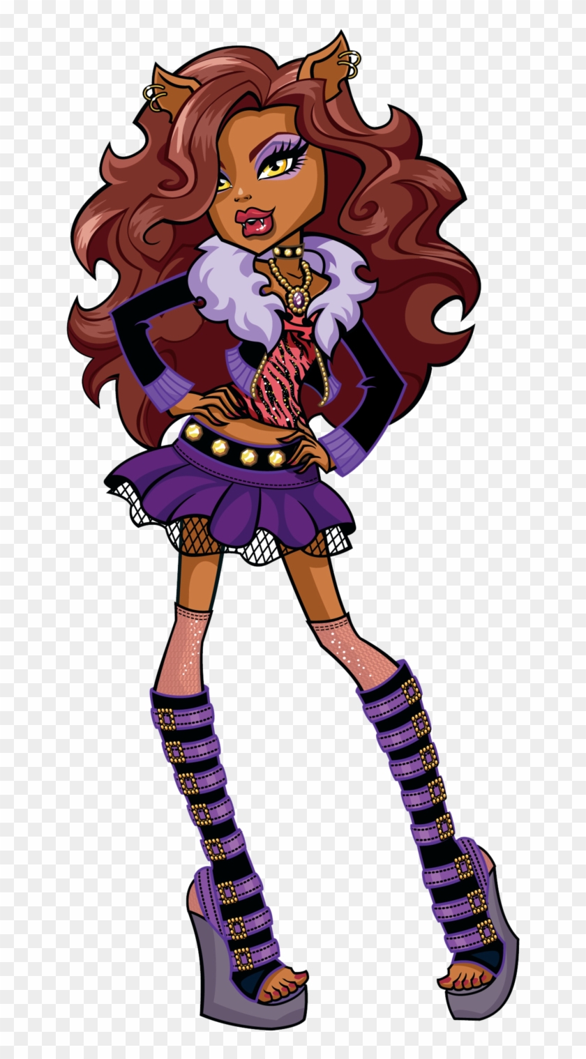 Monster High Clawdeen Wolf Clipart - Monster High Clawdeen Wolf #1054176