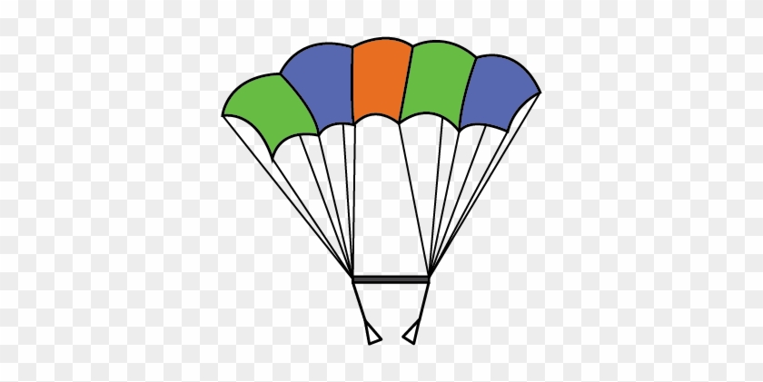 Parachute Clip Art - Parachute Clip Art #1054183