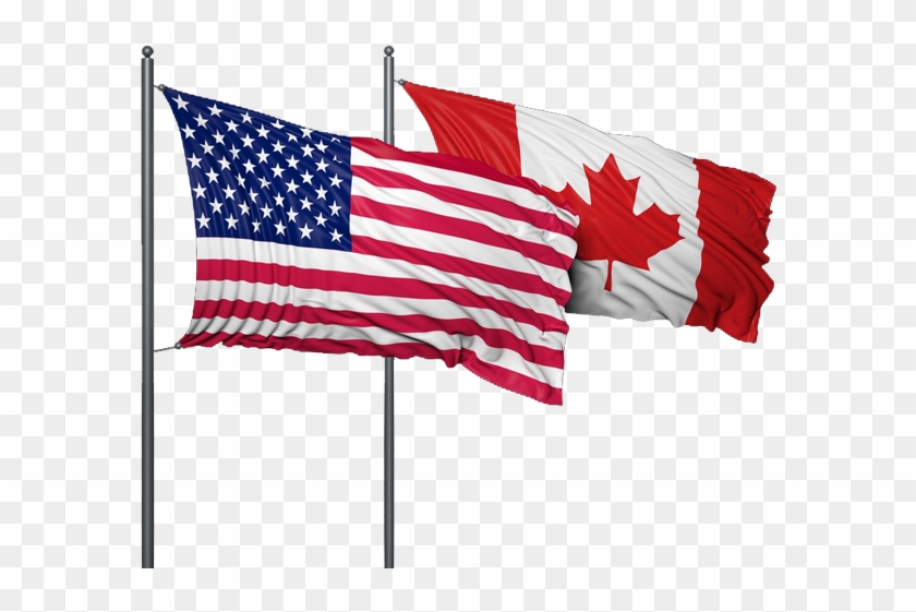 Usa & Canada - Flag Of The United States #1054207