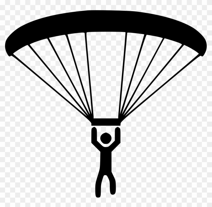 Png File Svg - Paragliding Drawing #1054232