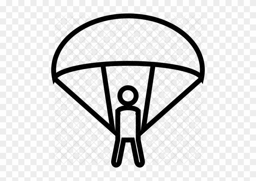 Parachute Icon - Parachute Icon #1054237