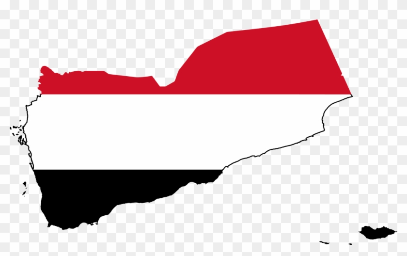 Flag-map Of Yemen - Army Of The Guardians Of The Islamic Revolution #1054243