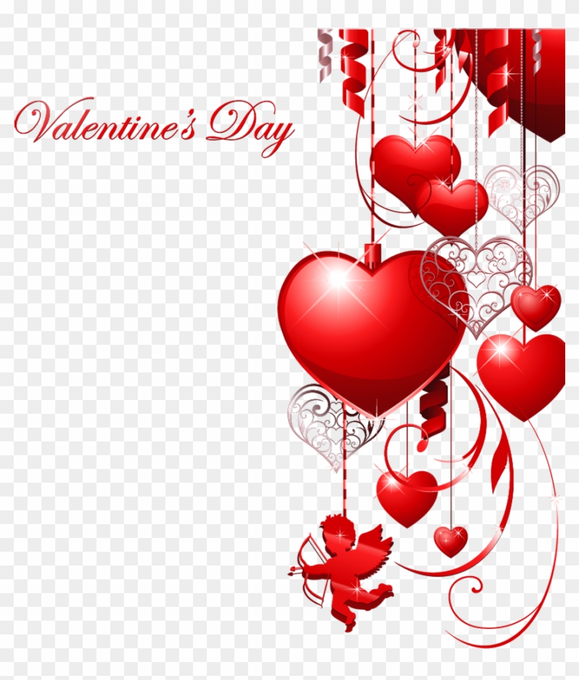 Cupid Clipart - Happy Valentines Day Png #1054294