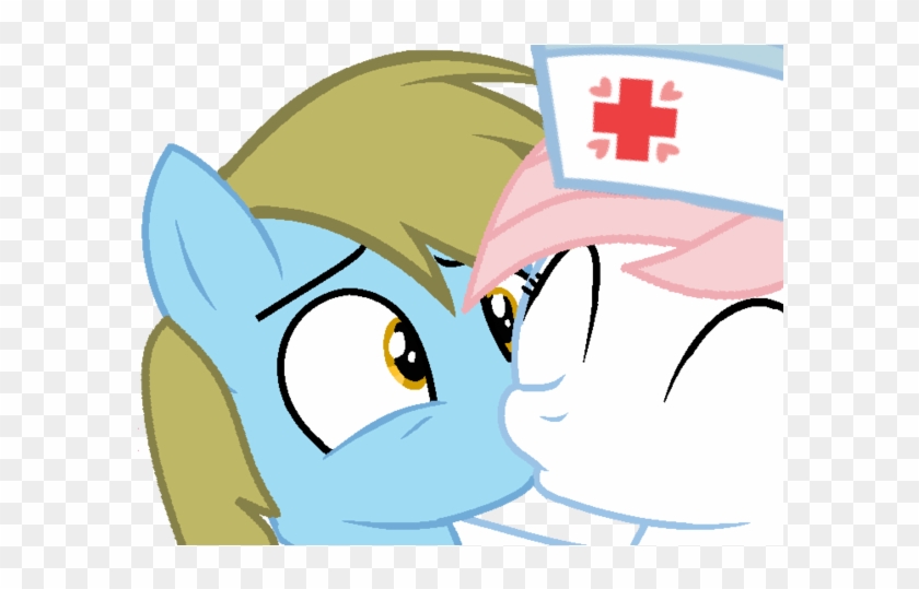 Krystal X Nurse Redheart By Derpyarthd - Cartoon #1054306