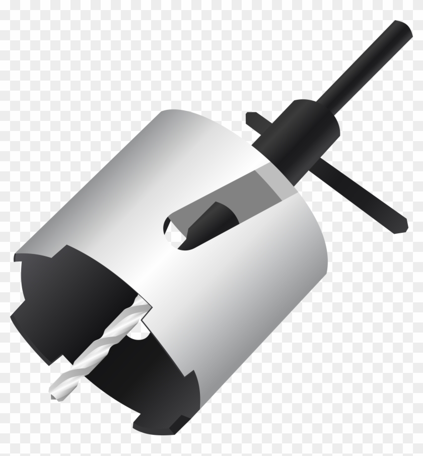 Big Image - Hole Saw Clip Art #1054331