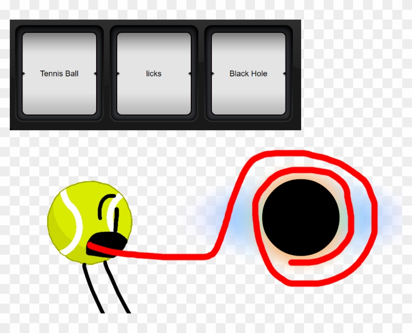 Bfb/bfdi Slot - Bfb Black Hole #1054335