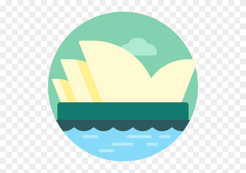 Sydney Opera House Free Icon - Sydney Opera House Free Icon #1054449