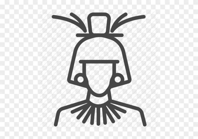 Aztec Warrior Clipart Ancient Mayan Person - Clip Art #1054554