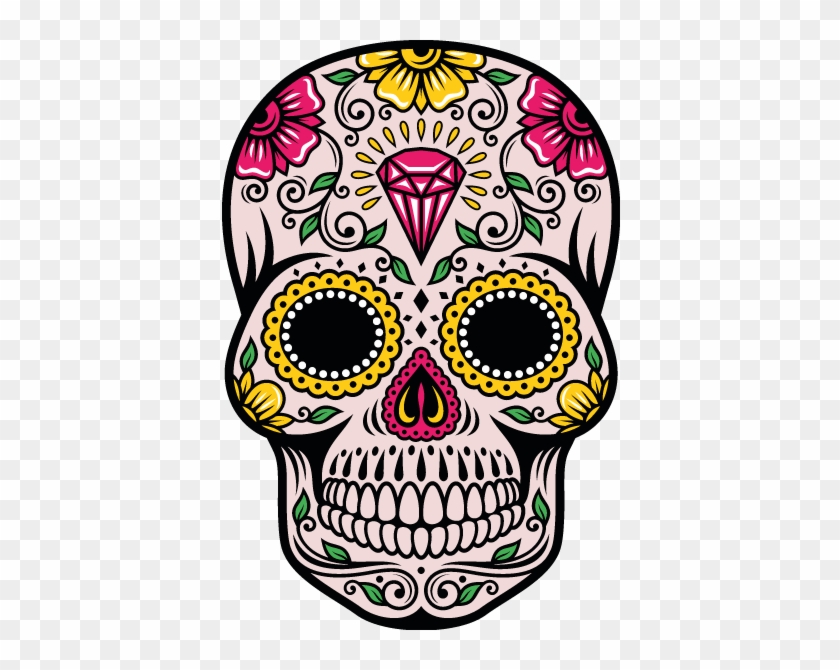 Day Of The Dead History - Day Of The Dead Skull #1054555