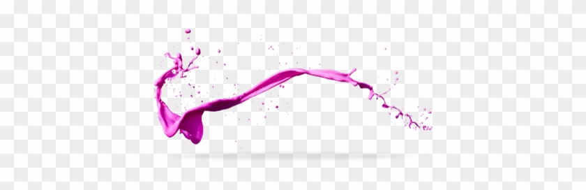 Large Purple Paint Splatter - I'm Watch - I'm Color - White (128mb) #1054566