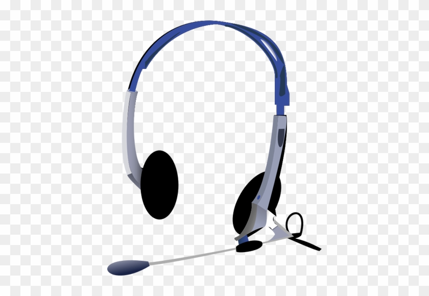 Headphone Clipart Mic Clipart - Headphones Clip Art #1054736