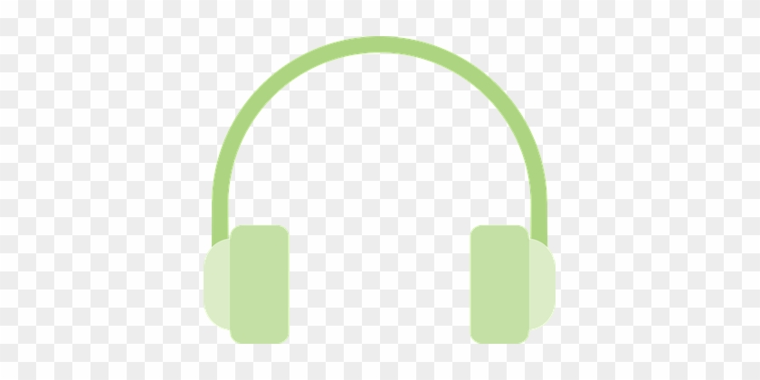 Headphones Material Design Google Minimal - Circle #1054752