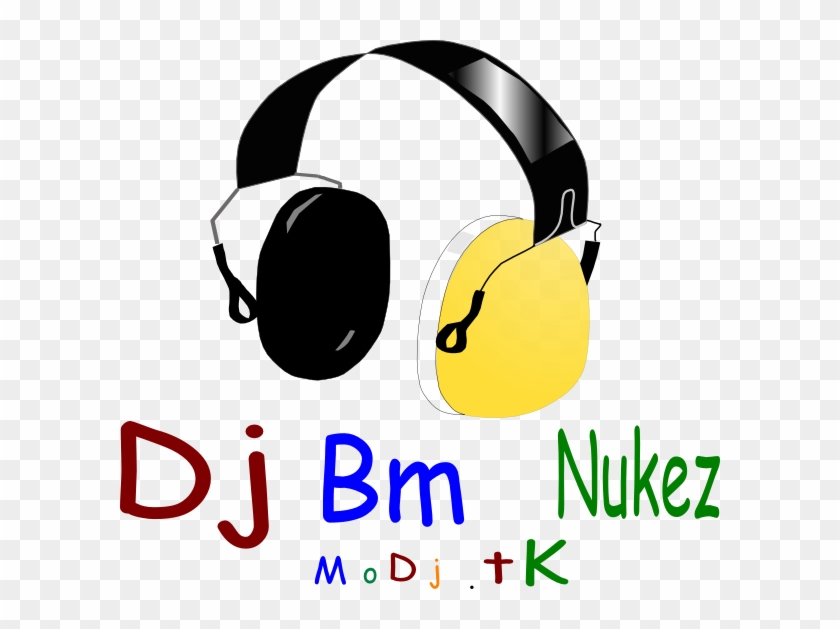 Djbmnukez 2 Clip Art At Clker - Headphones Clip Art #1054772