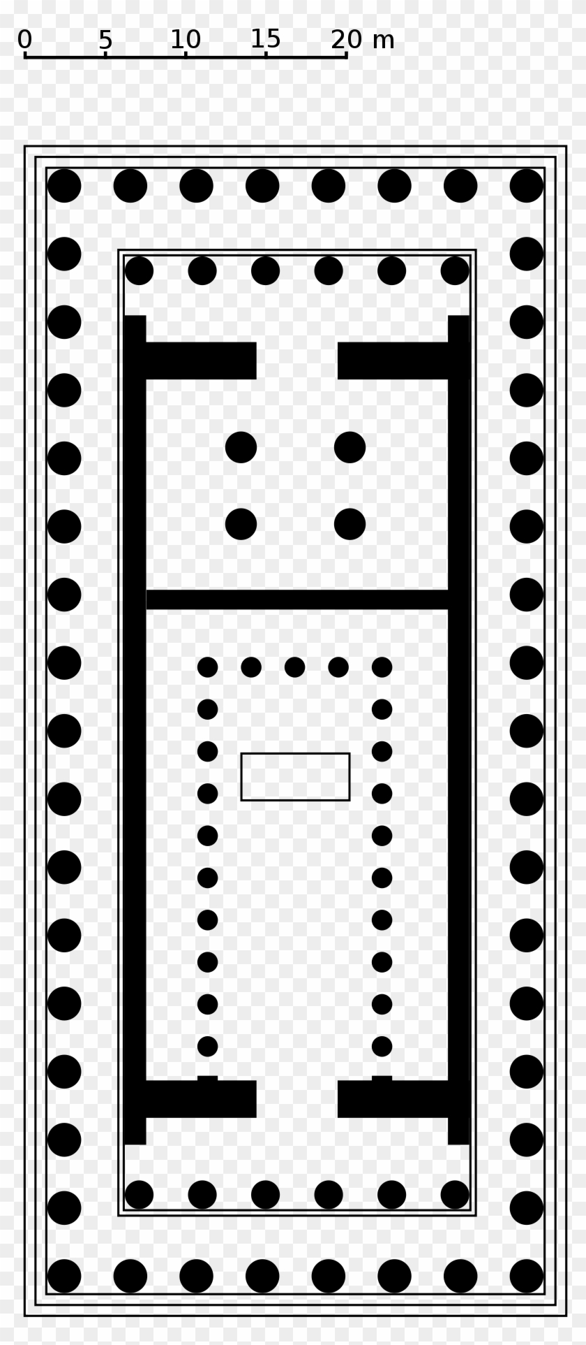 Open - Plan Of The Parthenon #1054922