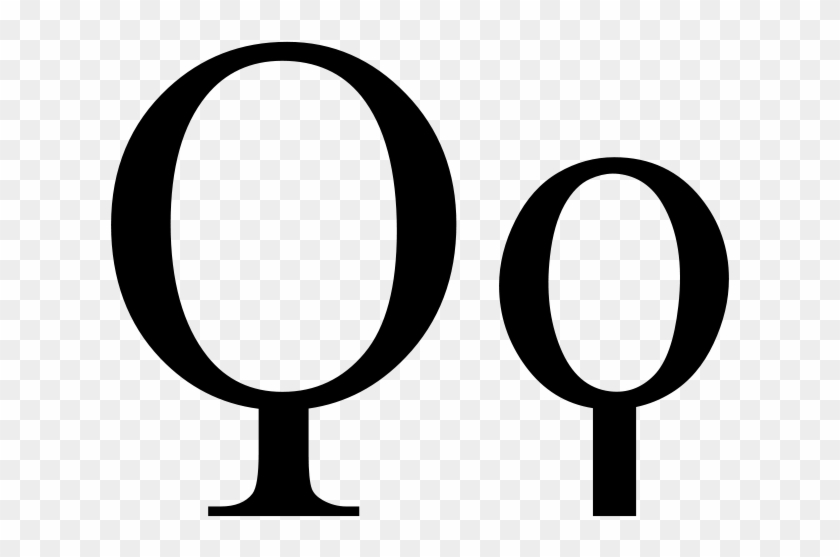 Other World Servers - Letter Q In Greek #1054941