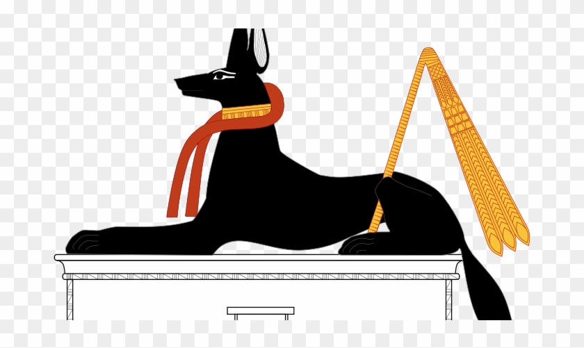 Anubis This Animal The Jackal Named "auau" Or "aasha" - Ancient Egypt. Tile Coaster #1054987