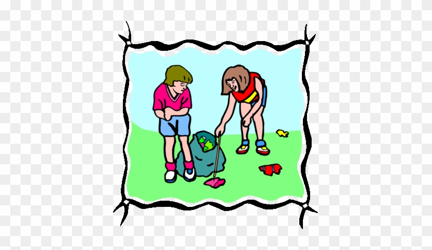 People Picking Up Trash Clipart - Picking Up Trash Clipart #1055061