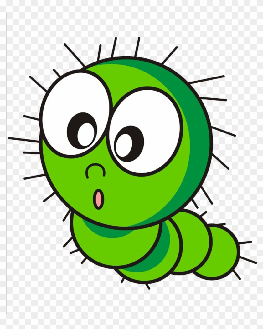 Caterpillar Cartoon Insect - 毛毛 虫 矢量 图 #1055068