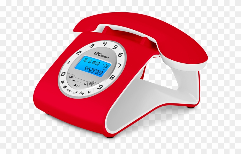 Beetel New Retro Landline Phone Features & Price - Spc 3606r Desktop Phone Red Retro Elegance #1055103