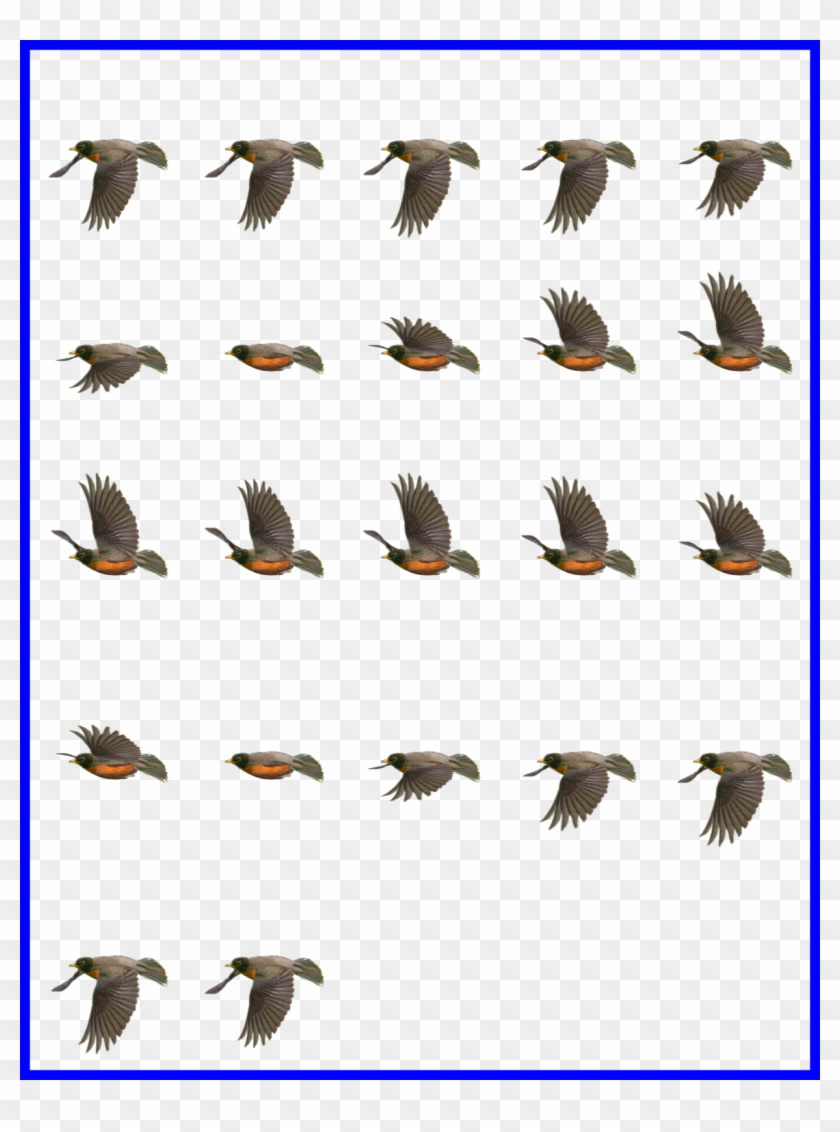 Unbelievable Robin Flying Sprites Image For Bird Cartoon - Flip Book To Print #1055169